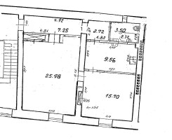 Parduodamas butas Vokiečių g., Senamiestis, Vilniaus m., Vilniaus m. sav., 65.8 m2 ploto, 2 kambariai 12