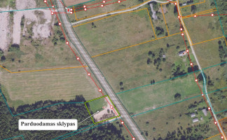 Parduodamas  sklypas Žemaitėlių k., Vilniaus r. sav., 36 a ploto 2