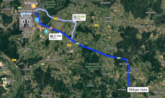 Parduodamas  sklypas Žemaitėlių k., Vilniaus r. sav., 36 a ploto 4