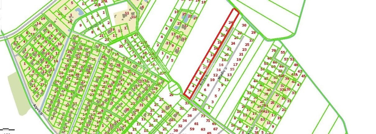 Parduodamas namų valdos paskirties sklypas Avižų g., Klausmylių vs., Klaipėdos r. sav., 207 a ploto 2