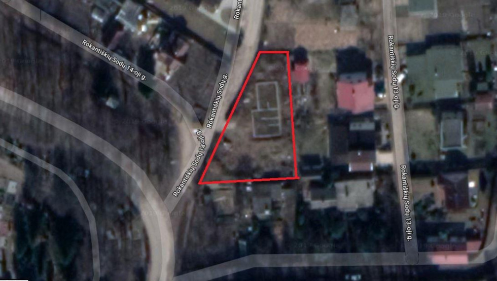 Parduodamas sklypas Rokantiškių Sodų 14-oji g., Antakalnis, Vilniaus m., Vilniaus m. sav., 8.33 a ploto 1