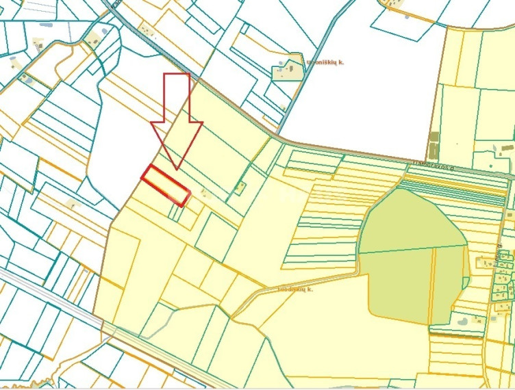 Parduodamas žemės ūkio paskirties sklypas Juodiškių k., Kaišiadorių r. sav., 125 a ploto 1