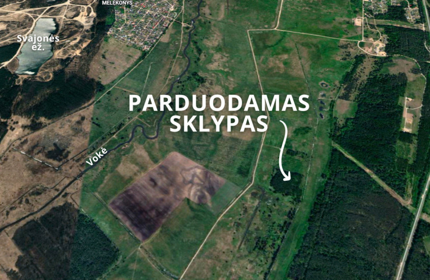 Parduodamas sklypas Merešlėnų k., Vilniaus r. sav., 35.34 a ploto 1
