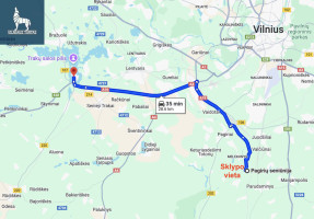 Parduodamas  sklypas Merešlėnų k., Vilniaus r. sav., 35.34 a ploto 8