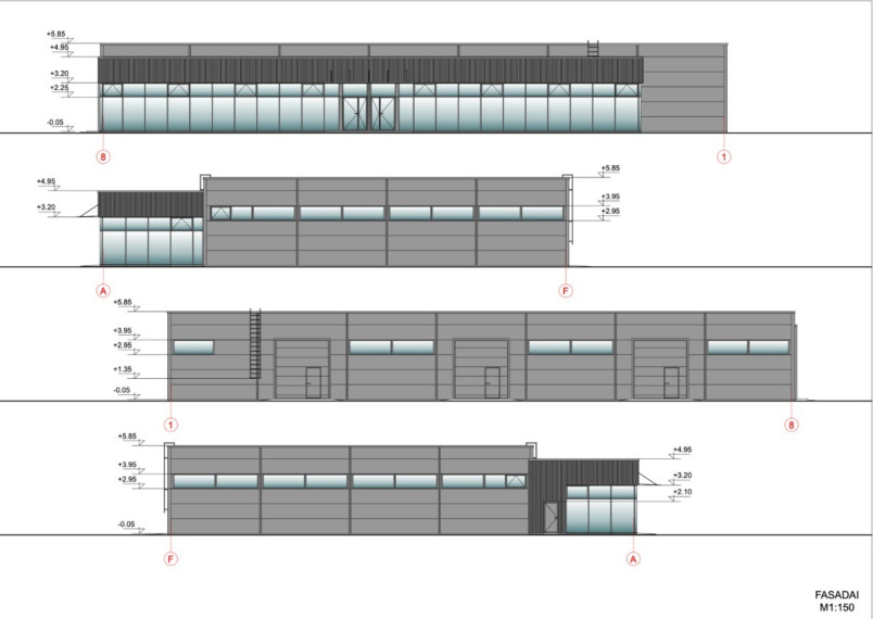 Nuomojamos administracinės, gamybinės, paslaugų, prekybos, sandėliavimo patalpos Ateities pl., Petrašiūnai, Kauno m., Kauno m. sav., 1244 m2 ploto 14