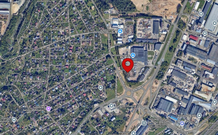 Nuomojamos administracinės, gamybinės, paslaugų, prekybos, sandėliavimo patalpos Ateities pl., Petrašiūnai, Kauno m., Kauno m. sav., 1244 m2 ploto 26