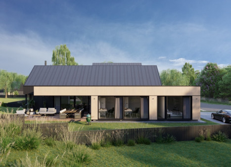 Parduodamas namas Pakalnės g, Bendorių k., Vilniaus r. sav., 199 m2 ploto, 1 aukštai