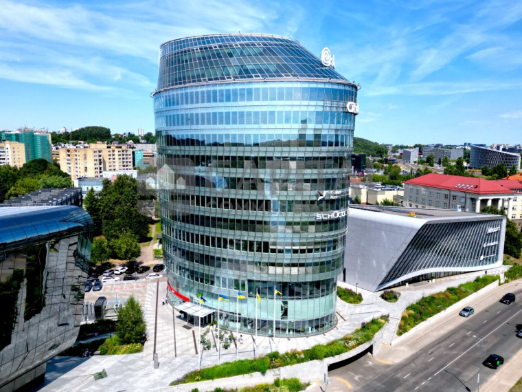 Nuomojamos administracinės, paslaugų, prekybos patalpos Upės g., Žvėrynas, Vilniaus m., Vilniaus m. sav., 177 m2 ploto 1