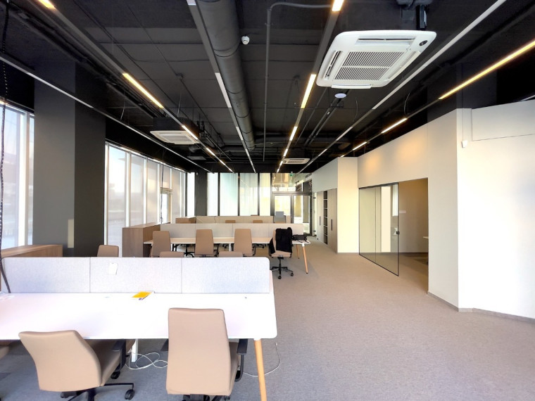 Nuomojamos administracinės, paslaugų, prekybos patalpos Konstitucijos g.18, Šnipiškės, Vilniaus m., Vilniaus m. sav., 136.6 m2 ploto 6