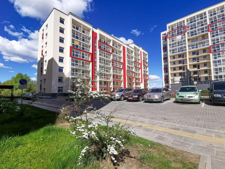 Parduodamas butas Rygos g., Justiniškės, Vilniaus m., Vilniaus m. sav., 45.43 m² ploto 2 kambariai 1