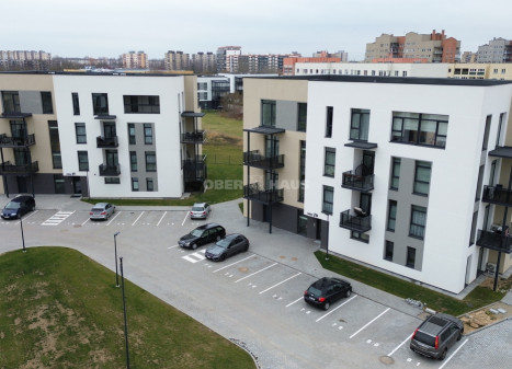 Parduodamas butas Ainių g., Panevėžio m. sav., 55.72 m2 ploto, 2 kambariai