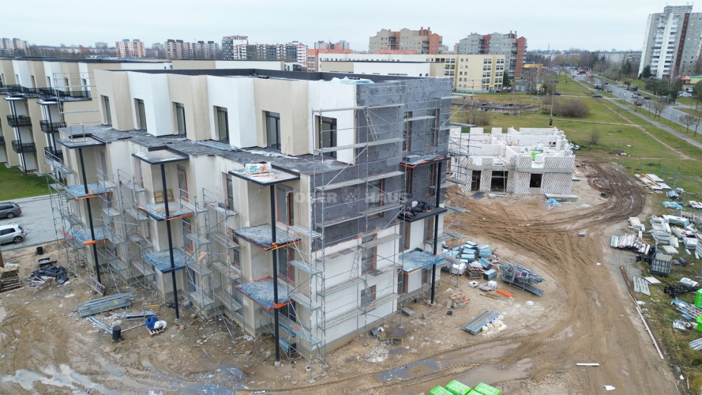 Parduodamas butas Ainių g., Panevėžio m. sav., 55.72 m2 ploto, 2 kambariai 3