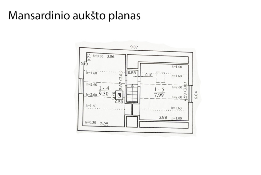 Parduodamas namas Antakalnio g., Antakalnyje, Vilniuje, 113 kv.m ploto 10