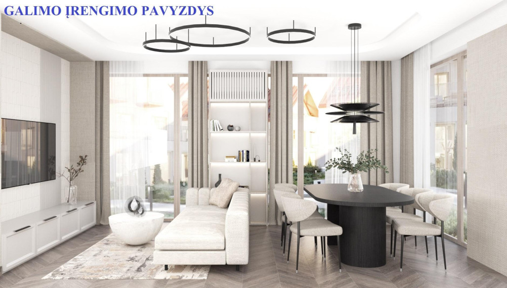Parduodamas butas Panerių g., Naujamiestis, Vilniaus m., Vilniaus m. sav., 90.00 m² ploto 4 kambariai 5
