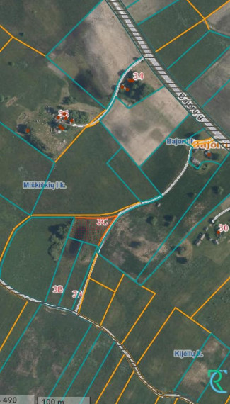 Parduodamas sklypas Miškiškių II k., Molėtų r. sav., 34.00 a ploto 7