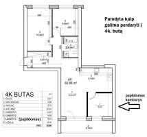 Parduodamas butas Rygos g., Justiniškės, Vilniaus m., Vilniaus m. sav., 82.86 m² ploto 3 kambariai 8