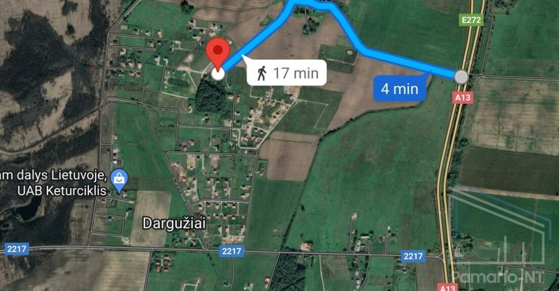 Parduodamas sklypas Grabių k., Klaipėdos r. sav., 40 a ploto 4