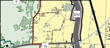Parduodamas  sklypas Grabių k., Klaipėdos r. sav., 40 a ploto 5