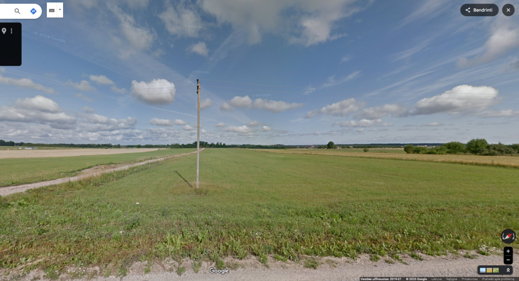 Parduodamas sklypas Meškių k., Šiaulių r. sav., 108.53 a ploto 11