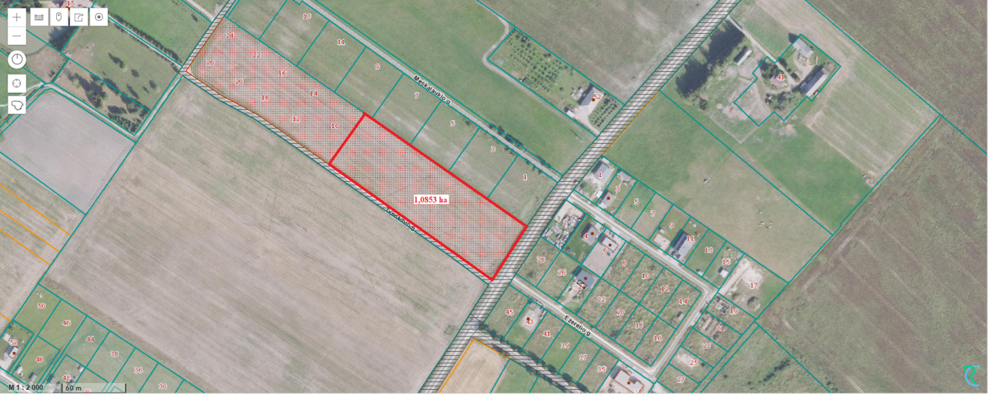 Parduodamas sklypas Meškių k., Šiaulių r. sav., 108.53 a ploto 4