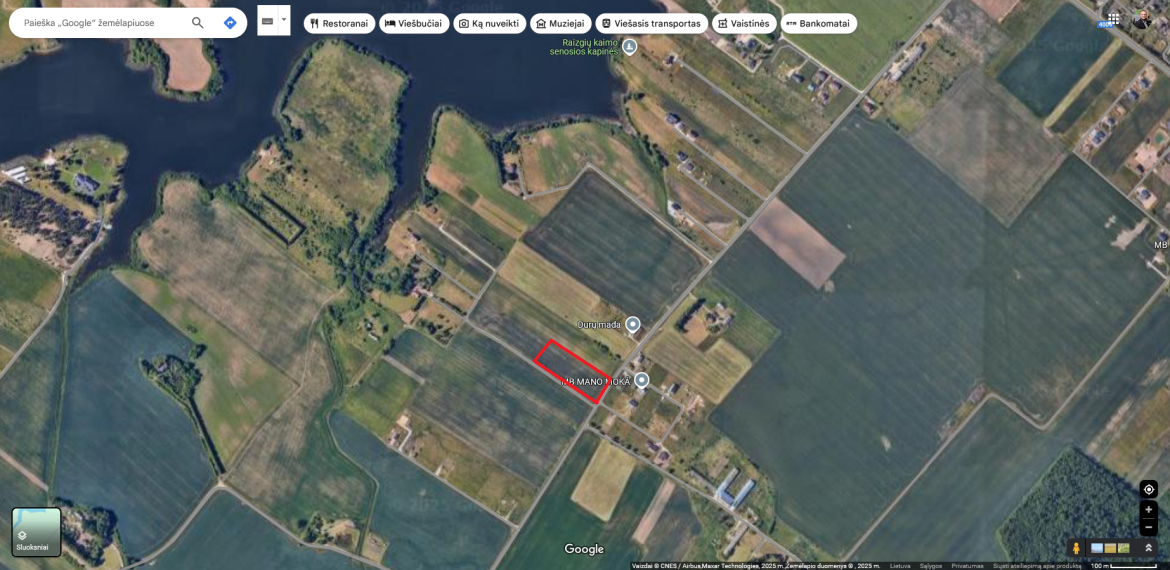 Parduodamas sklypas Meškių k., Šiaulių r. sav., 108.53 a ploto 7