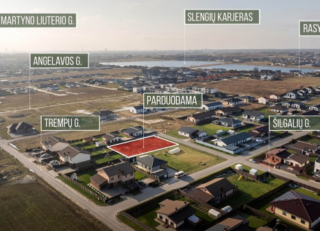 Parduodamas  sklypas Klaipėdos r. sav., Trušelių k., Šilgalių, 11.21 a ploto