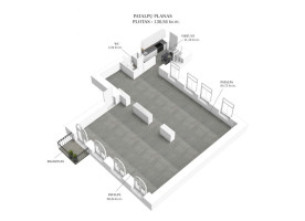 Nuomojamos administracinės, paslaugų, prekybos patalpos J.Basanavičiaus g., Naujamiestis, Vilniaus m., Vilniaus m. sav., 136.56 m2 ploto 15