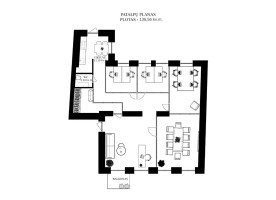 Nuomojamos administracinės, paslaugų, prekybos patalpos J.Basanavičiaus g., Naujamiestis, Vilniaus m., Vilniaus m. sav., 136.56 m2 ploto 16