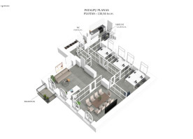 Nuomojamos administracinės, paslaugų, prekybos patalpos J.Basanavičiaus g., Naujamiestis, Vilniaus m., Vilniaus m. sav., 136.56 m2 ploto 17