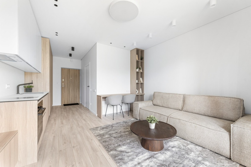 Parduodamas butas Viršilų g., Viršuliškės, Vilniaus m., Vilniaus m. sav., 26.18 m2 ploto, 1 kambariai 6