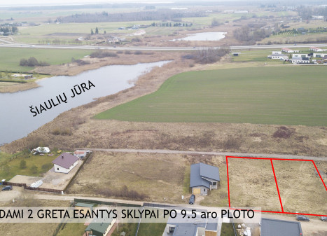 Parduodamas sklypas Medžiotojų g., Pailių k., 9.5 a ploto