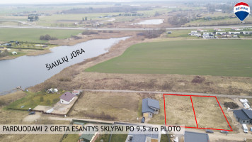 Parduodamas sklypas Medžiotojų g., Pailių k., 9.5 a ploto 1
