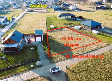 Parduodamas sklypas Rokų k., Kauno r. sav., 12.00 a ploto