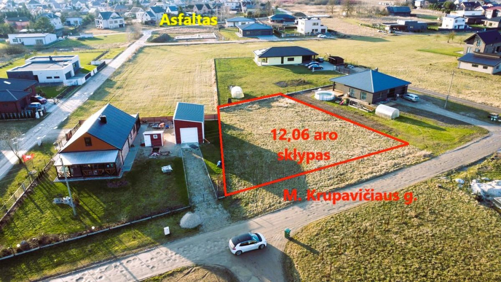 Parduodamas sklypas Rokų k., Kauno r. sav., 12.00 a ploto 1