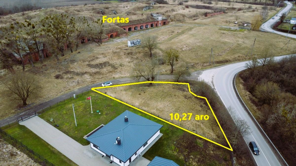 Parduodamas sklypas 1-ojo Forto g., Kazliškių k., Kauno r. sav., 10.27 a ploto 1
