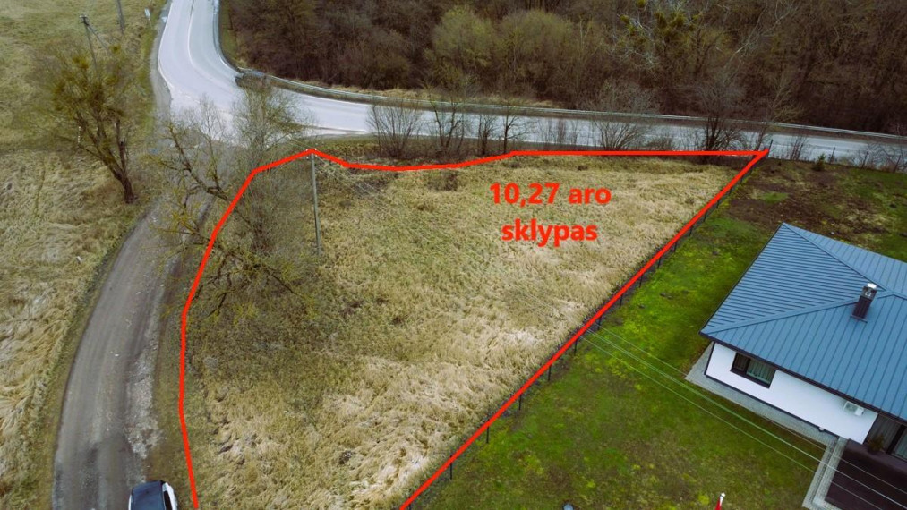 Parduodamas sklypas 1-ojo Forto g., Kazliškių k., Kauno r. sav., 10.27 a ploto 2