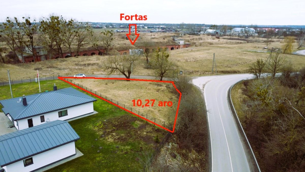 Parduodamas sklypas 1-ojo Forto g., Kazliškių k., Kauno r. sav., 10.27 a ploto 4