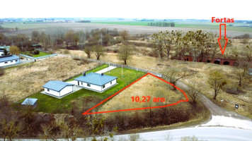 Parduodamas sklypas 1-ojo Forto g., Kazliškių k., Kauno r. sav., 10.27 a ploto 5