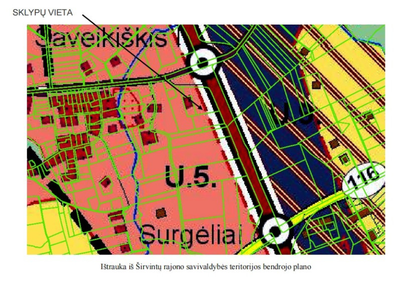 Parduodamas  sklypas Saveikiškio I k., Širvintų r. sav., 434.65 a ploto 4