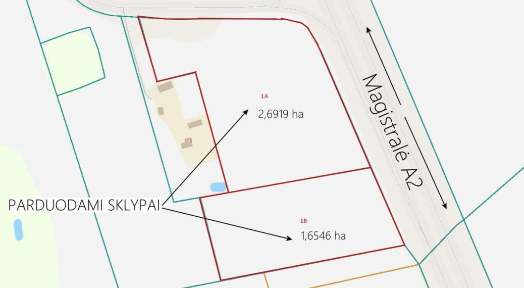 Parduodamas  sklypas Saveikiškio I k., Širvintų r. sav., 434.65 a ploto 7
