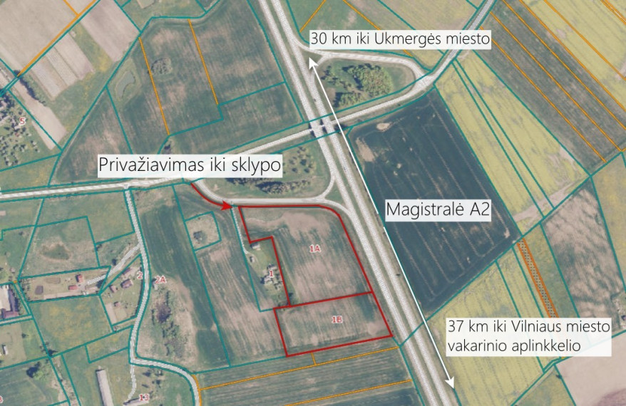 Parduodamas  sklypas Saveikiškio I k., Širvintų r. sav., 434.65 a ploto 8