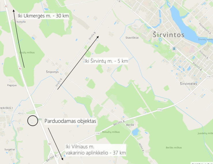 Parduodamas  sklypas Saveikiškio I k., Širvintų r. sav., 434.65 a ploto 16
