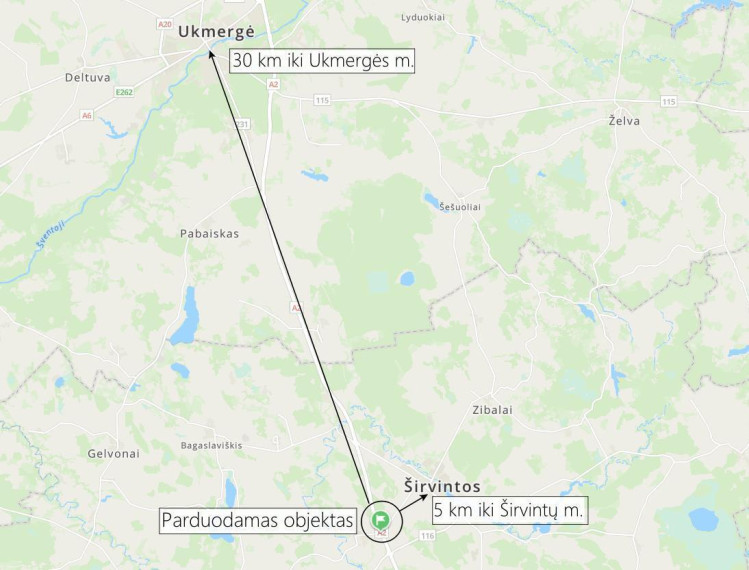 Parduodamas  sklypas Saveikiškio I k., Širvintų r. sav., 434.65 a ploto 17