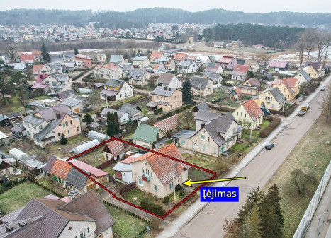 Parduodamas butas Vilniaus g., Grigiškės, Vilniaus m., Vilniaus m. sav., 44.74 m2 ploto, 2 kambariai