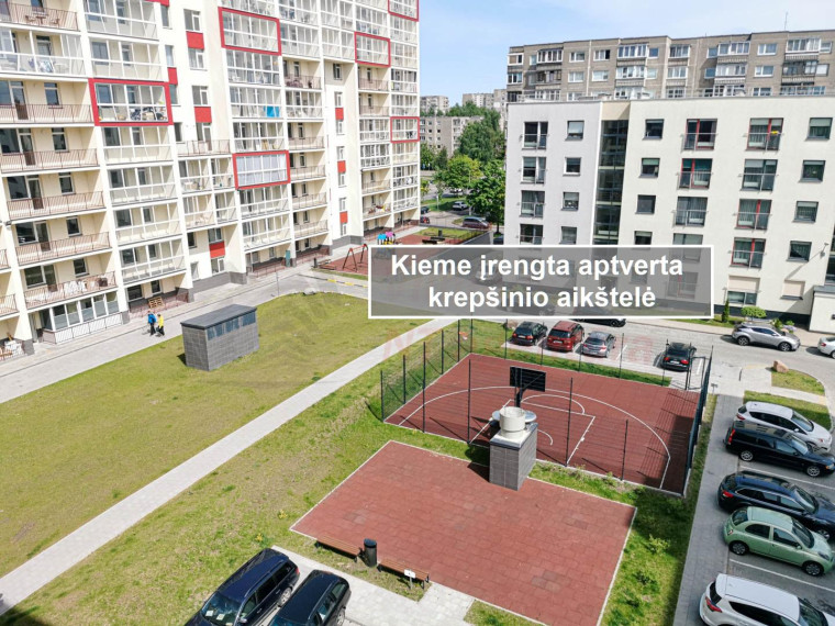 Parduodamas butas Rygos g., Justiniškės, Vilniaus m., Vilniaus m. sav., 55.55 m² ploto 2 kambariai 19