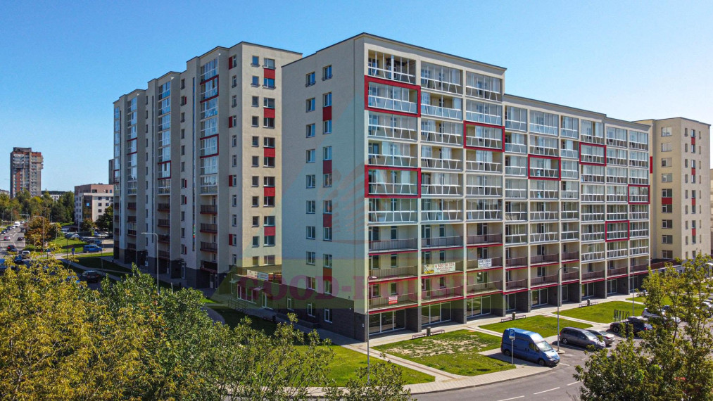Parduodamas butas Rygos g., Justiniškės, Vilniaus m., Vilniaus m. sav., 55.55 m² ploto 2 kambariai 23