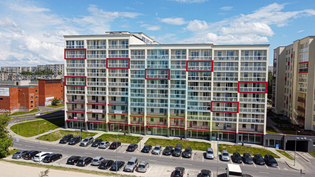 Parduodamas butas Rygos g., Justiniškės, Vilniaus m., Vilniaus m. sav., 55.55 m² ploto 2 kambariai 24