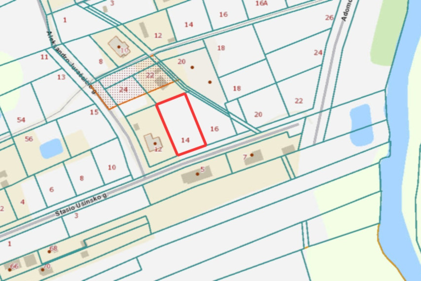 Parduodamas kitos paskirties sklypas Stasio Ušinsko g., Paneriai, Vilniaus m., Vilniaus m. sav., 13.35 a ploto 3