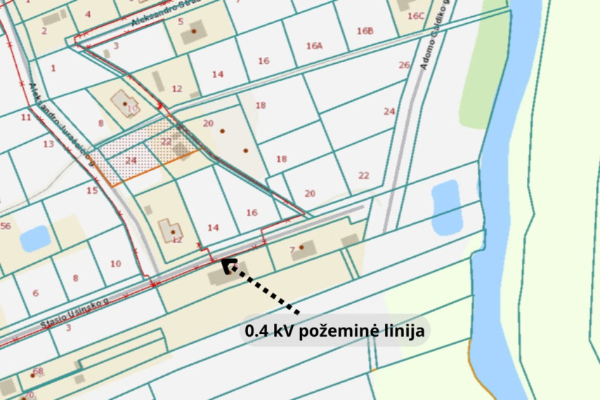 Parduodamas kitos paskirties sklypas Stasio Ušinsko g., Paneriai, Vilniaus m., Vilniaus m. sav., 13.35 a ploto 19