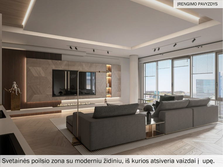 Parduodamas butas Konstitucijos pr., Šnipiškės, Vilniaus m., Vilniaus m. sav., 101.48 m2 ploto, 3 kambariai 4